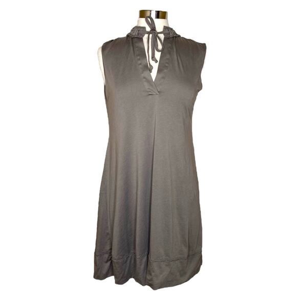 Indigenous Designs Sleeveless Tunic Midi Dress in Dusk Women's Medium Minimalist - Picture 2 of 10